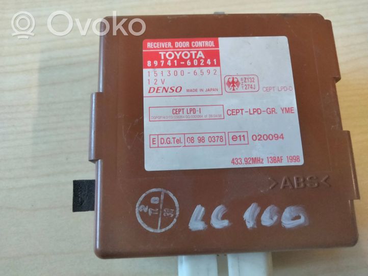 Toyota Land Cruiser (J100) Centrinio užrakto valdymo blokas 8974160241