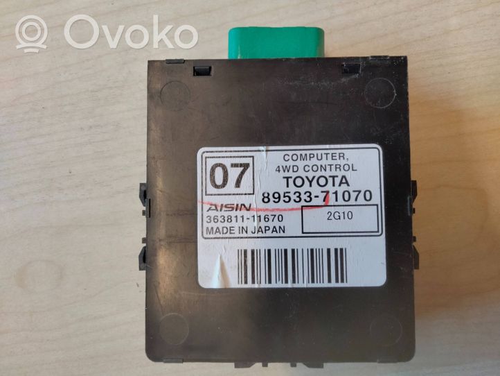 Toyota Hilux (AN10, AN20, AN30) Muut ohjainlaitteet/moduulit 8953371070