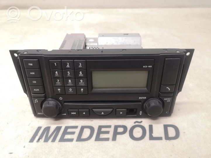Land Rover Discovery Unidad delantera de radio/CD/DVD/GPS VUX500520