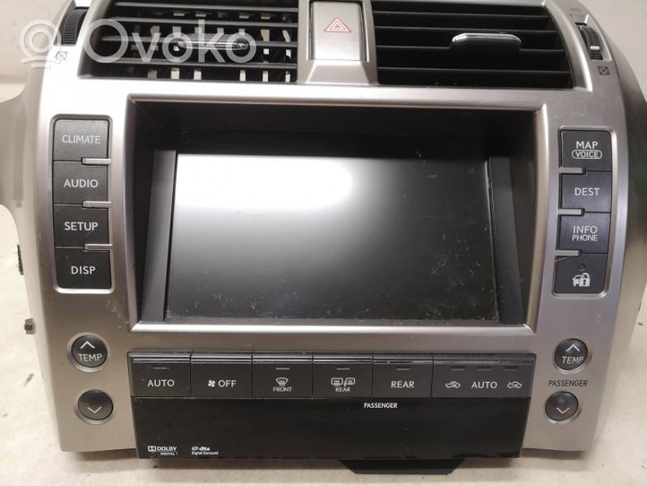 Lexus GX J150 Radio/CD/DVD/GPS-pääyksikkö 8643160141