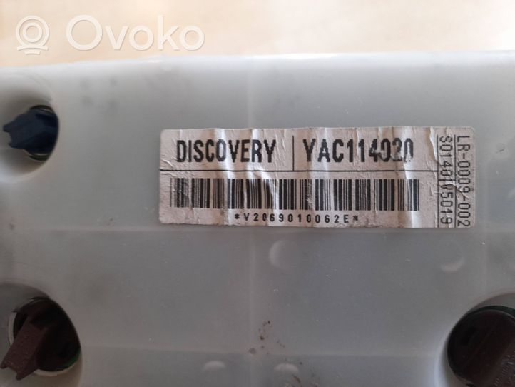 Land Rover Discovery Спидометр (приборный щиток) YAC114020