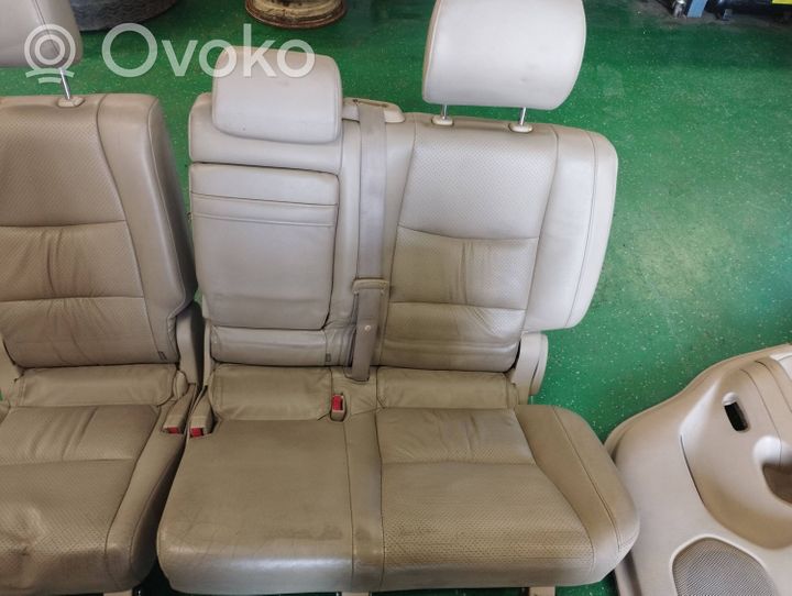 Toyota Land Cruiser (J120) Garnitures, kit cartes de siège intérieur avec porte 