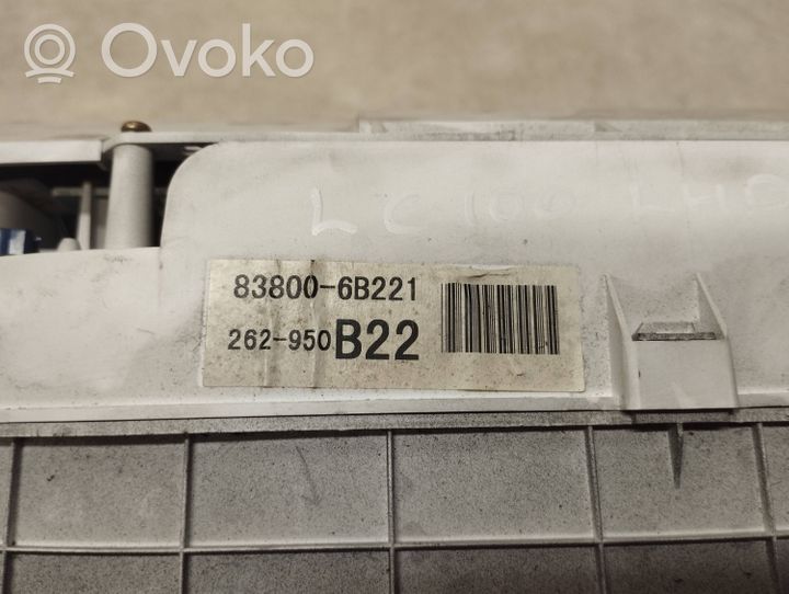 Toyota Land Cruiser (J100) Tachimetro (quadro strumenti) 838006B221