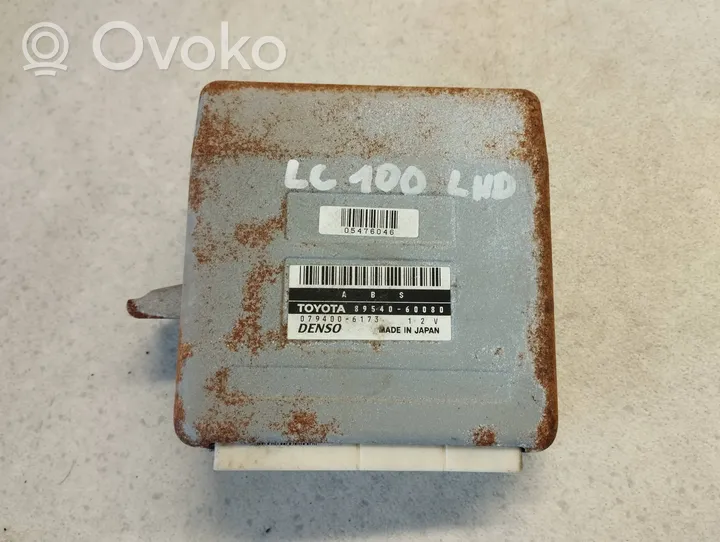 Toyota Land Cruiser (J100) Sterownik / moduł ABS 89540-60080