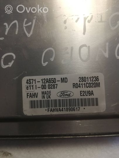 Ford Mondeo Mk III Sterownik / Moduł ECU 4S7112A650MD
