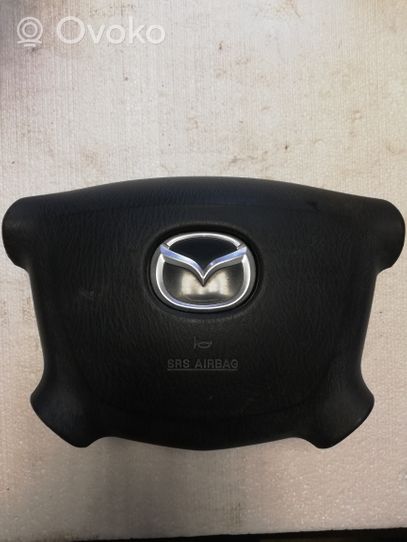 Mazda 323 F Poduszka powietrzna Airbag kierownicy T93121A