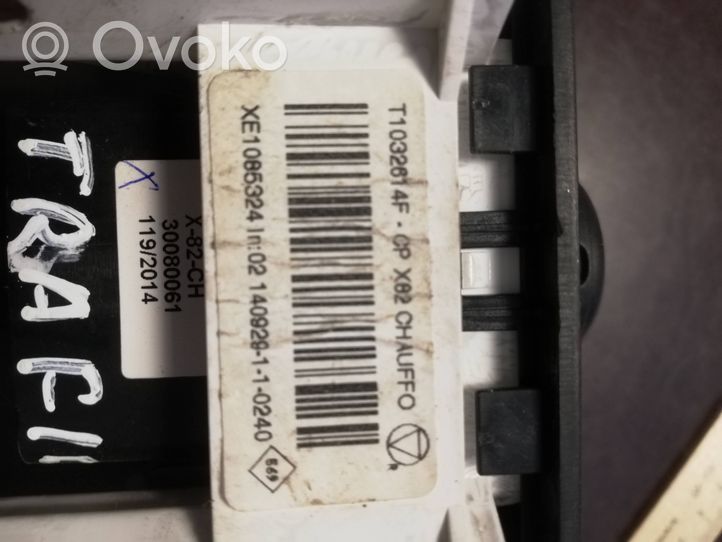 Opel Vivaro Climate control unit XE10853241