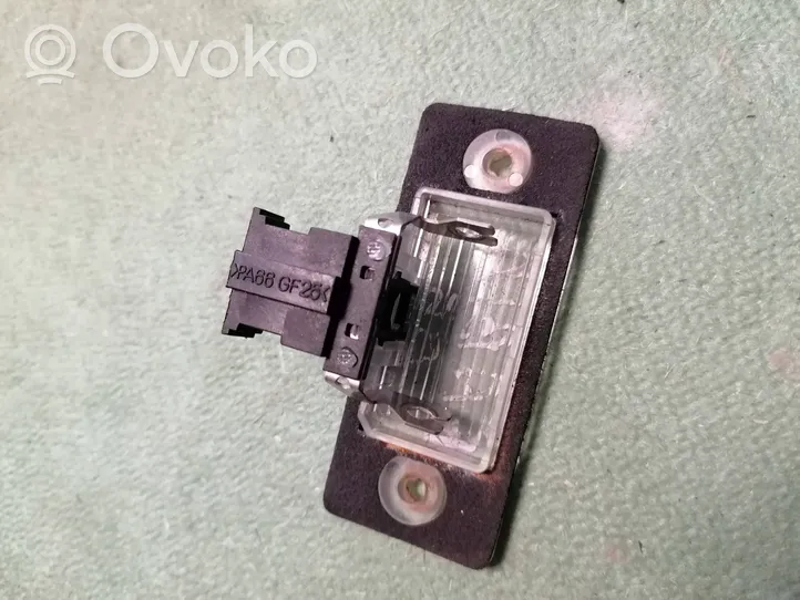 Skoda Fabia Mk1 (6Y) Lampa oświetlenia tylnej tablicy rejestracyjnej 6Y0943021B