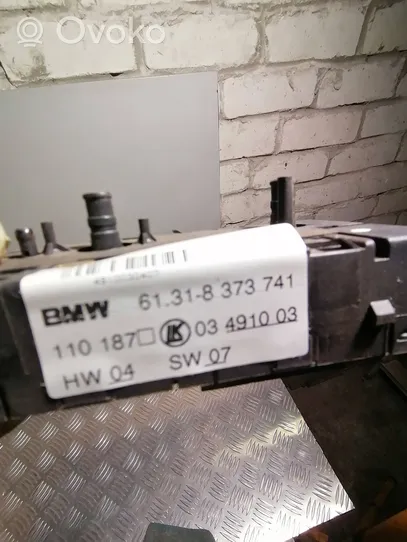 BMW 5 E39 Interruttore di controllo del sedile 61318373741