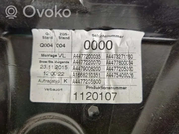 Mercedes-Benz Vito Viano W447 Priekinis el. lango pakėlimo mechanizmas be varikliuko A4477200035