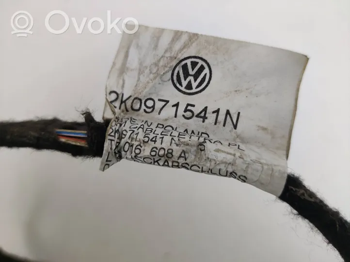 Volkswagen Caddy Parking sensor (PDC) wiring loom 2K0971541N