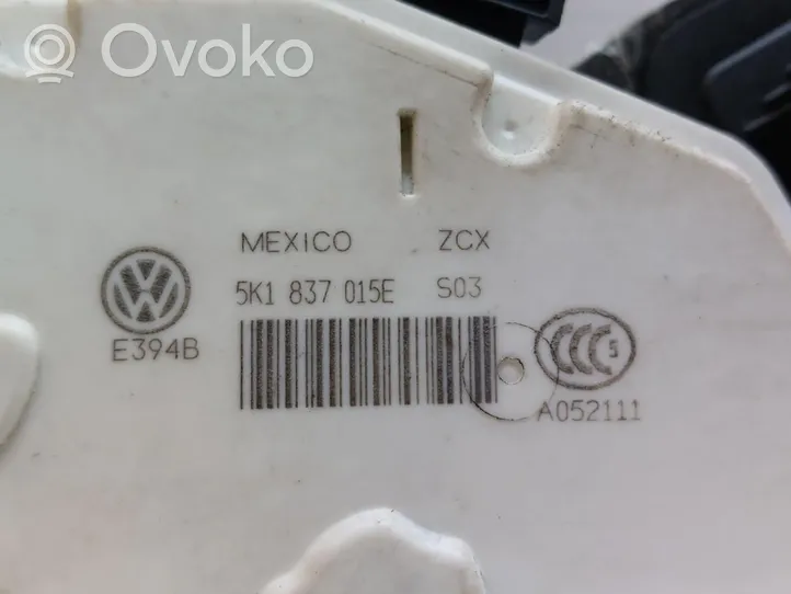 Volkswagen Golf VII Wkładka do zamka drzwi 