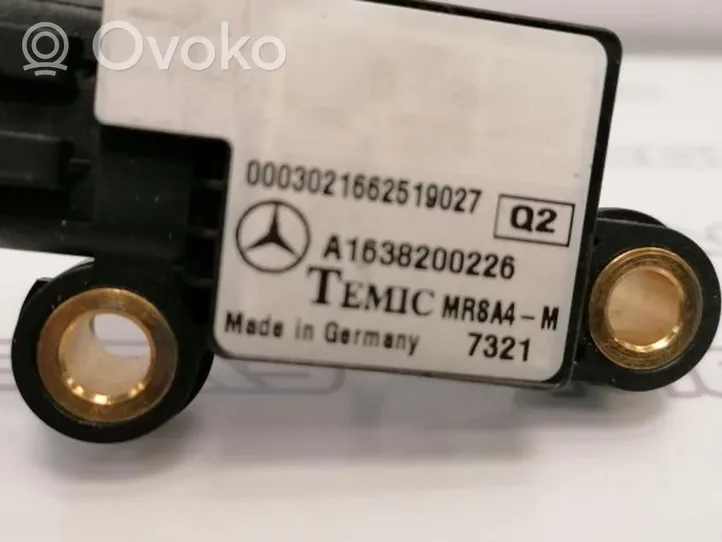 Mercedes-Benz ML W163 Sensore d’urto/d'impatto apertura airbag 