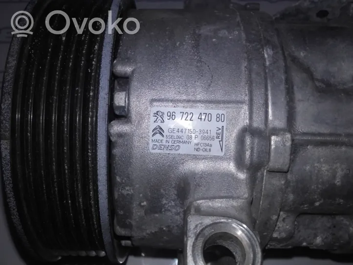 Peugeot 208 Air conditioning (A/C) compressor (pump) 