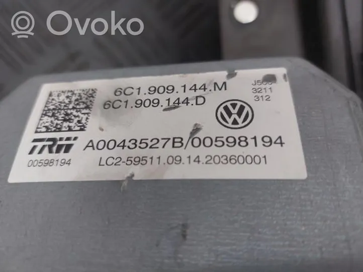 Volkswagen Polo V 6R Ohjauspyörän säädön kahva/vipu 