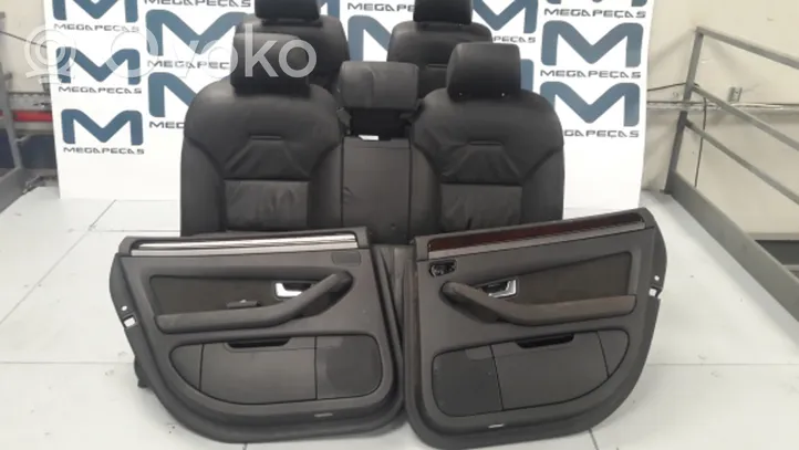 Audi A8 S8 D3 4E Set di rivestimento sedili e portiere 