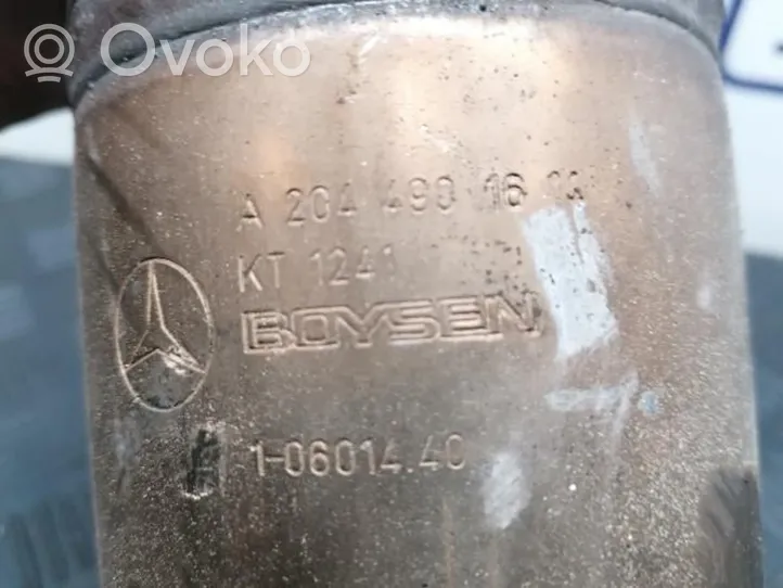 Mercedes-Benz E C207 W207 Filtr cząstek stałych Katalizator / FAP / DPF 