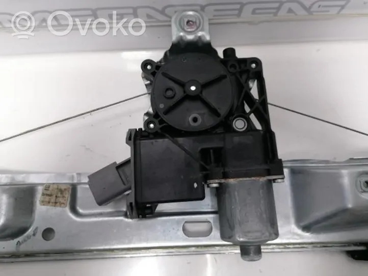 Opel Insignia A Rear window lifting mechanism without motor 