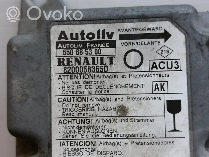 Renault Twingo I Unidad de control/módulo del Airbag 