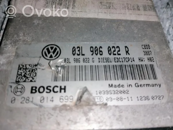 Volkswagen Scirocco Moottorin ohjainlaite/moduuli 