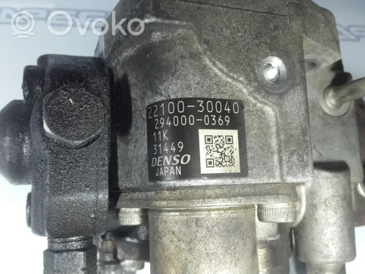 Toyota Hilux (AN10, AN20, AN30) Pompa ad alta pressione dell’impianto di iniezione 