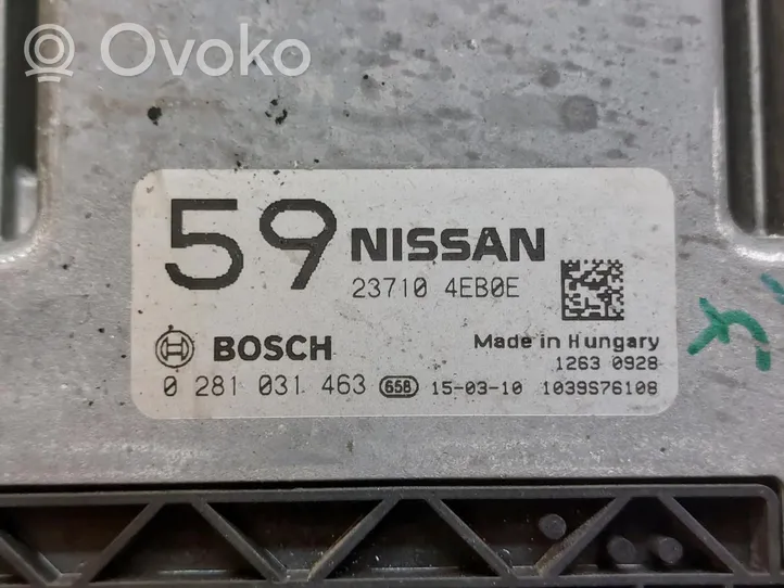 Nissan Qashqai Calculateur moteur ECU 