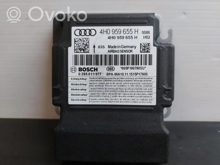 Audi A6 S6 C7 4G Gaisa spilvenu vadības bloks 