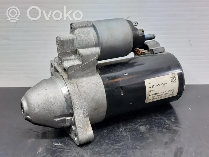 Infiniti Q50 Starter motor 