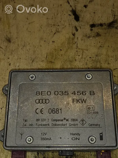 Audi A6 S6 C6 4F Module unité de contrôle d'antenne 8E0035456B