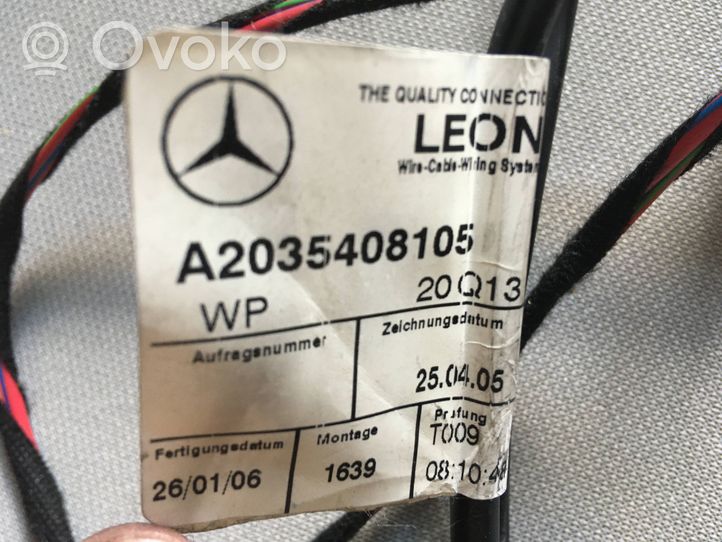 Mercedes-Benz C W203 Kattoverhoilu A2036900150