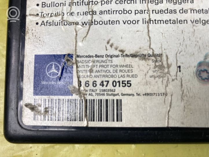 Mercedes-Benz B W245 Dadi antifurto e blocco ruota B66470155