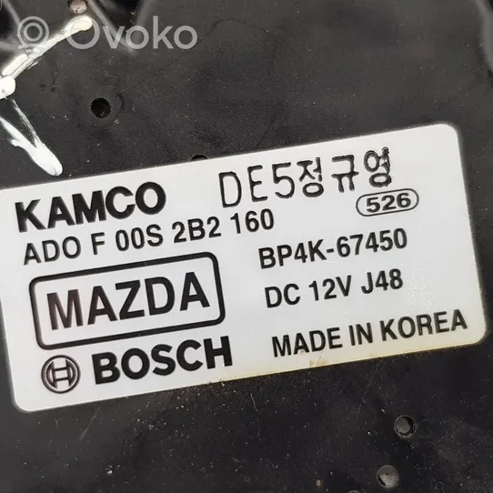 Mazda 3 I Motorino del tergicristallo del lunotto posteriore BP4K67450
