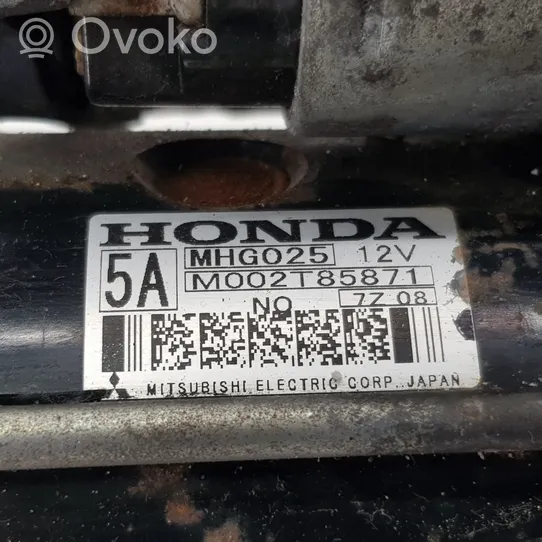 Honda Civic Käynnistysmoottori M002T85871