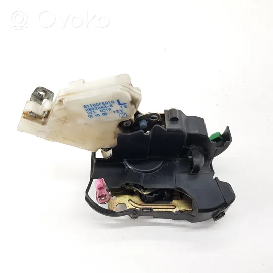 Subaru Impreza I Serrure de porte avant 0892043B