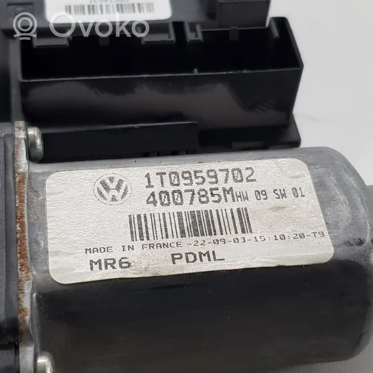 Volkswagen Touran I Moteur de lève-vitre de porte avant 1K0959792C