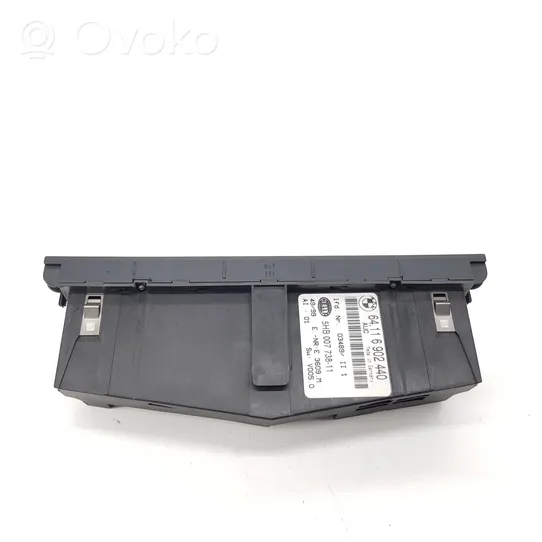 BMW 3 E46 Salona ventilatora regulēšanas slēdzis 6902440