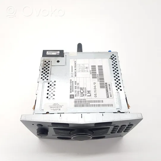 Opel Astra H Radio/CD/DVD/GPS-pääyksikkö 383555646