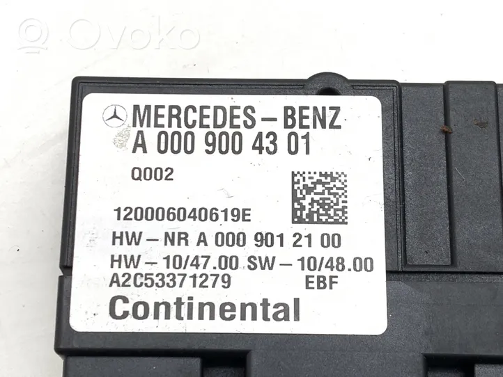 Mercedes-Benz E A207 Autres dispositifs A0009004301