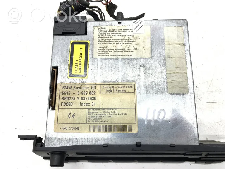 BMW 3 E46 Radio / CD/DVD atskaņotājs / navigācija 65126909882