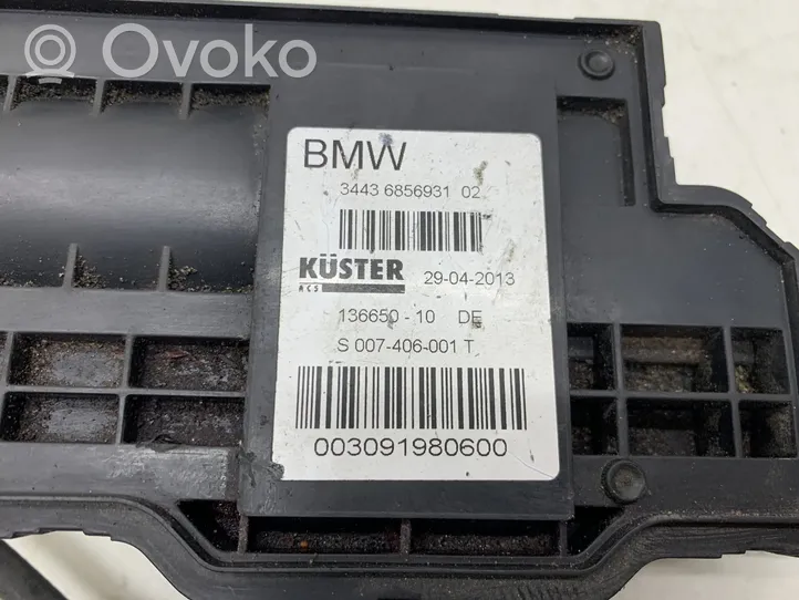 BMW 7 F01 F02 F03 F04 Käsijarru seisontajarrun vipukokoonpano 6856931