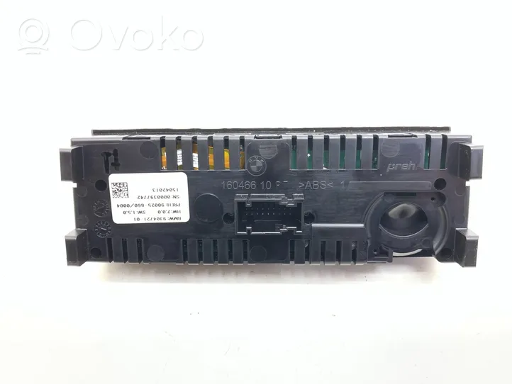 BMW 7 F01 F02 F03 F04 Interruttore ventola abitacolo 9304721