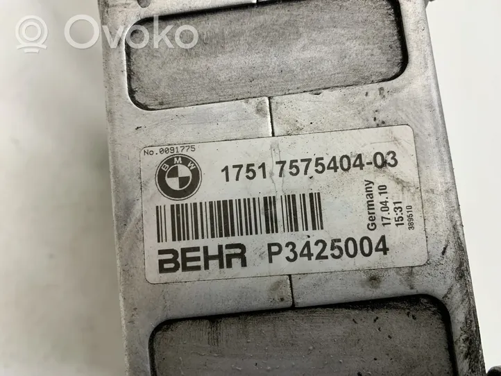 BMW X5 E70 Радиатор интеркулера 7575404