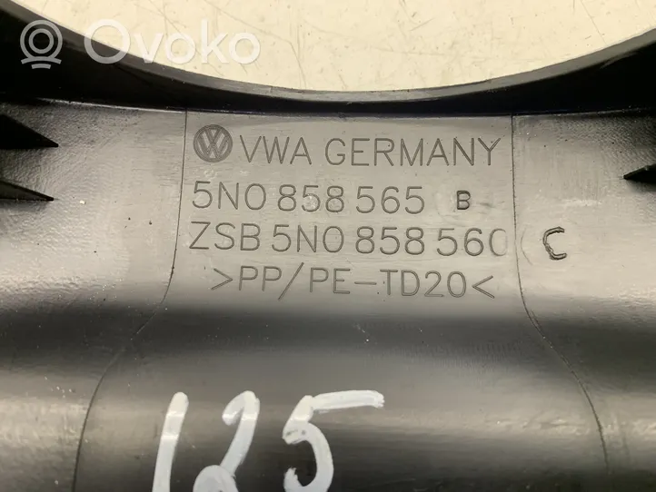 Volkswagen Scirocco Stūres ass dekoratīvā apdare 5N0858565