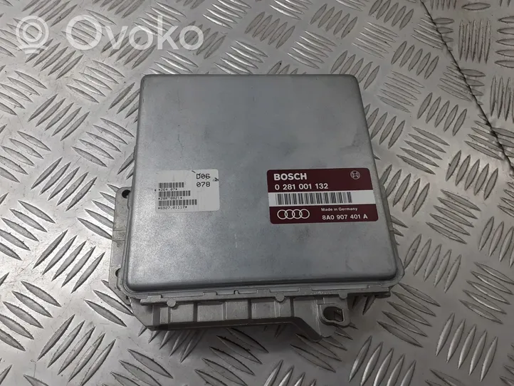 Audi 80 90 S2 B4 Komputer / Sterownik ECU silnika 8A0907401A