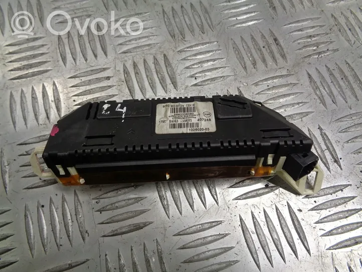 Citroen C4 I Spidometro valdymo blokas 9662226080