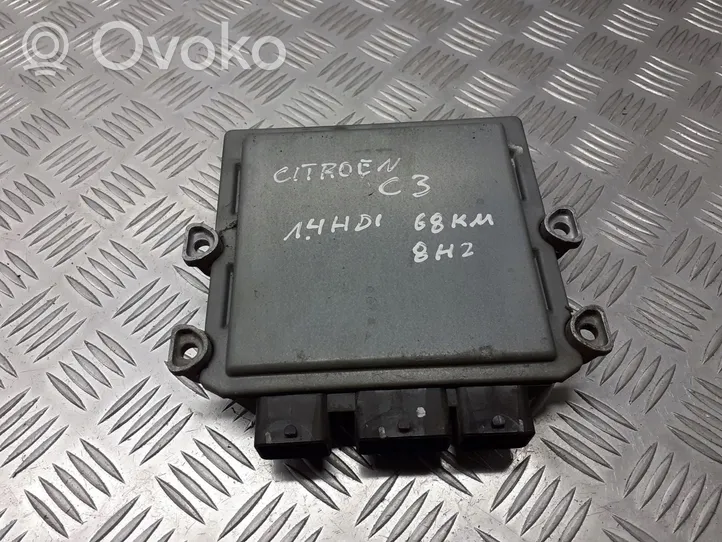 Citroen C3 Komputer / Sterownik ECU silnika 9660300280