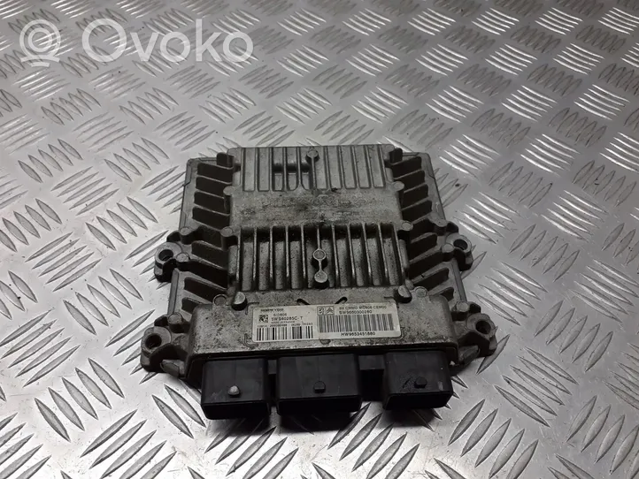 Citroen C3 Komputer / Sterownik ECU silnika 9660300280