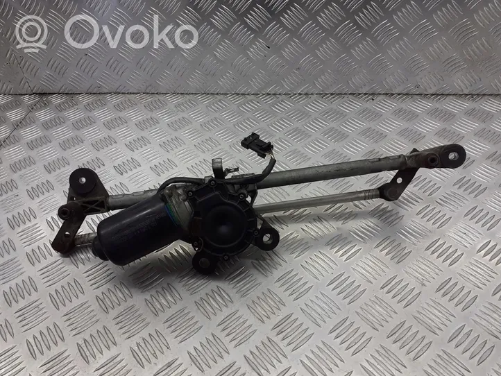 Opel Vectra C Mechanizm i silniczek wycieraczek szyby przedniej / czołowej 09185806