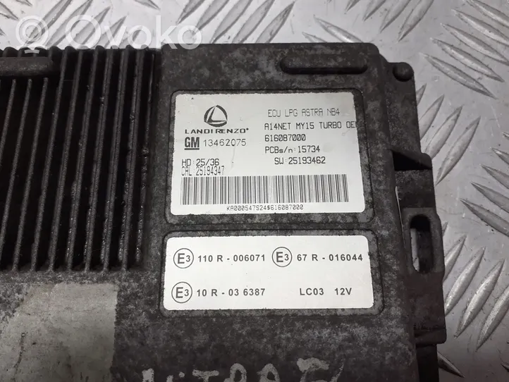 Opel Astra J LP gas control unit module 