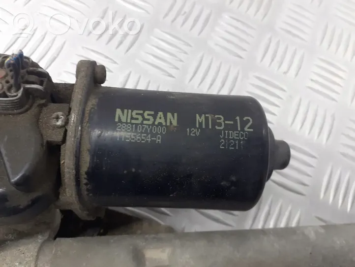 Nissan Altima Tringlerie et moteur d'essuie-glace avant 288107Y000